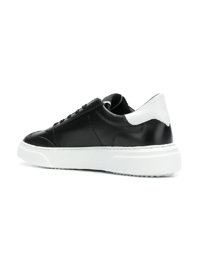 Philippe Model Temple Veau Low-top Sneakers In Black