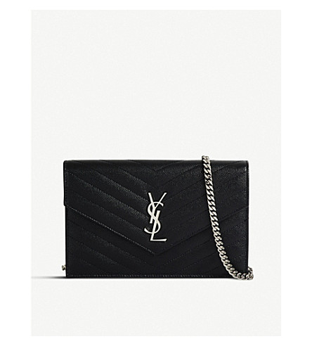 saint laurent envelope chain bag