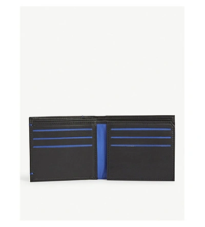 Shop Ted Baker Passing Trifold Highlight Detail Wallet In Black
