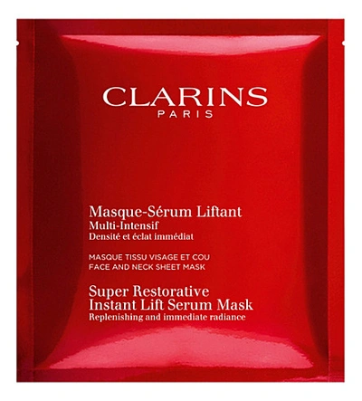 Shop Clarins Super Restorative Instant Lift Serum Mask 30ml