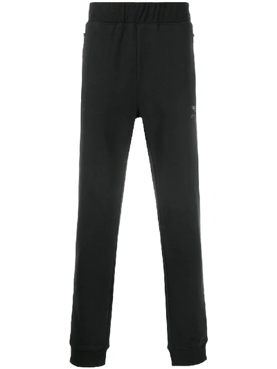 Shop Hackett Logo Track Pants In Schwarz