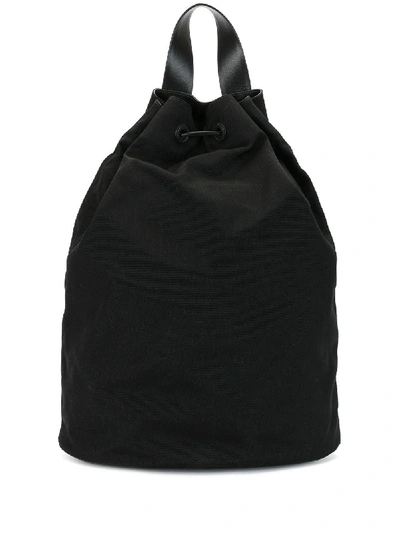 Shop Jil Sander Classic Backpack In Black