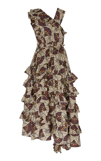 Shop Ulla Johnson Imogen Cotton Dress In Print