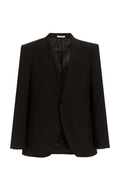 Shop Husbands Paris Hegel & Delon Wool-mohair Suit In Black
