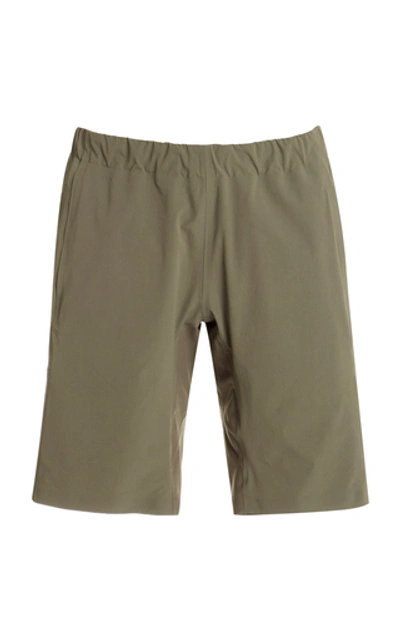 Shop Veilance Secant Nylon Shorts In Grey