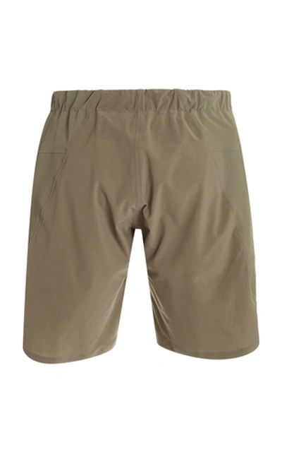 Shop Veilance Secant Nylon Shorts In Grey