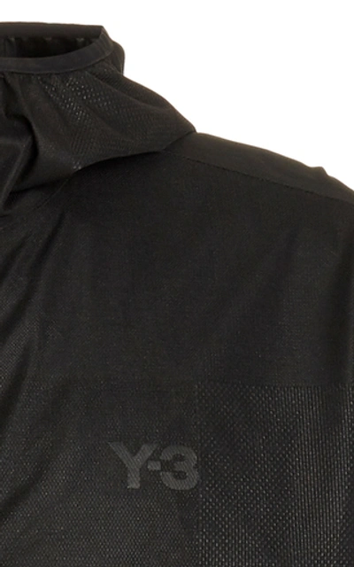 Shop Y-3 Engineered Nylon Windbreaker In Black