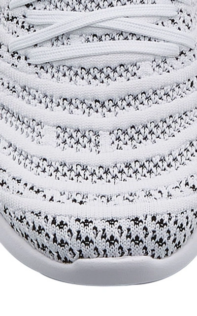 Shop Apl Athletic Propulsion Labs Tech Loom Wave Mesh Sneaker In Black/white