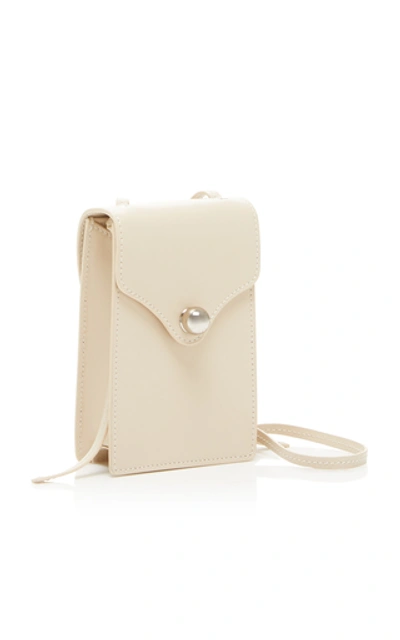 Shop Ratio Et Motus Disco Leather Shoulder Bag In White