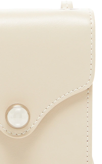 Shop Ratio Et Motus Disco Leather Shoulder Bag In White