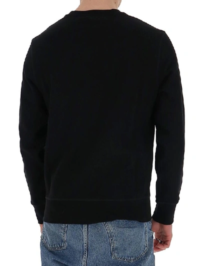 Shop Alexander Mcqueen Skull Embroidered Sweatshirt In Black