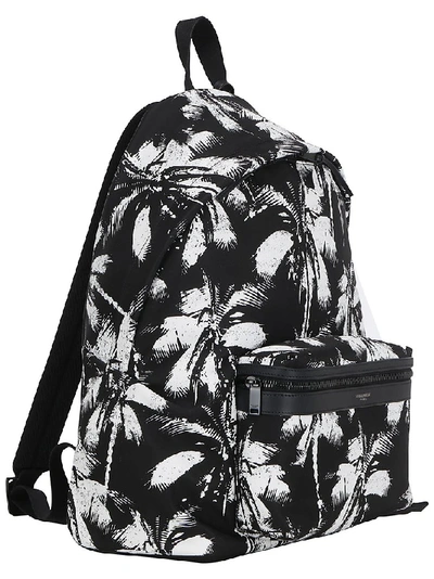 Shop Saint Laurent Printed Backpack In Multi