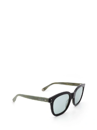 Shop Gucci Eyewear Round Frame Sunglasses In Multi