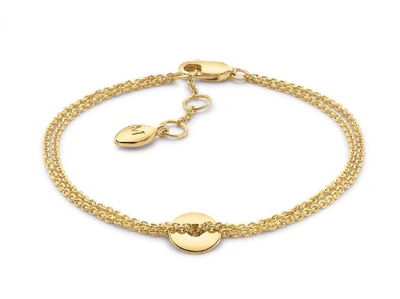 Shop Missoma Gold Mini Halo Bracelet