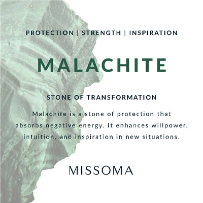 Shop Missoma Malachite Gold Shield Pendant