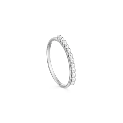 Shop Missoma Lucy Williams Silver Roman Beaded Ring