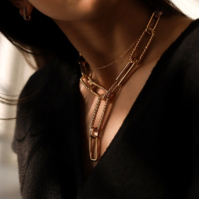 Shop Missoma Gold Chunky Radial Chain Necklace