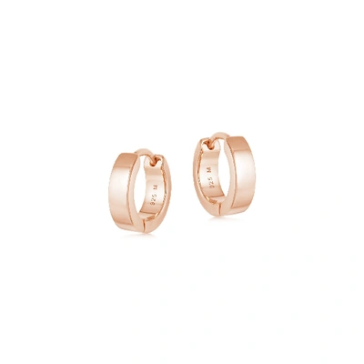 Shop Missoma Chubby Huggies 18ct Rose Gold Vermeil In Gold/pink/red