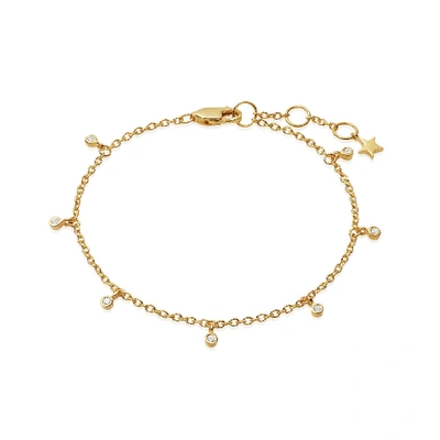 Shop Missoma Interstellar Drop Bracelet 18ct Gold Plated Vermeil