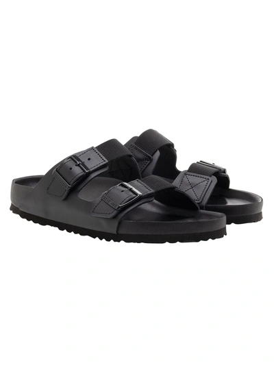 Shop Birkenstock Black Arizona Slide Sandals