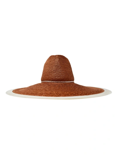 Shop Gigi Burris Millinery Alberta Terracotta Straw Hat