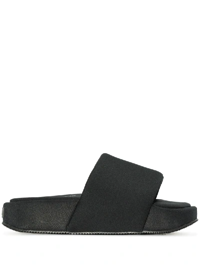 Shop Y-3 Comfylette Sandals In Black