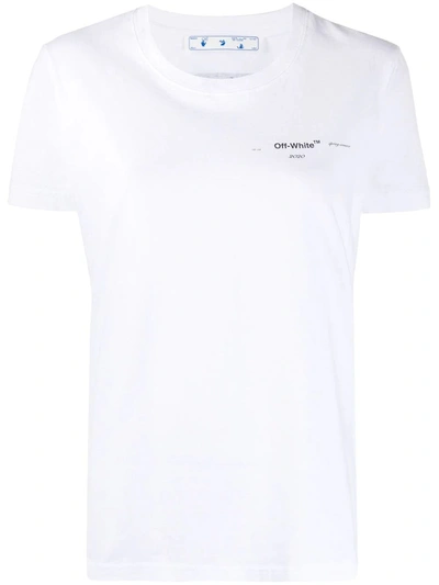 Shop Off-white Puzzle Arrow Logo T-shirt In White