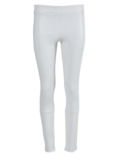 Shop The Row White Mino Leather Pants