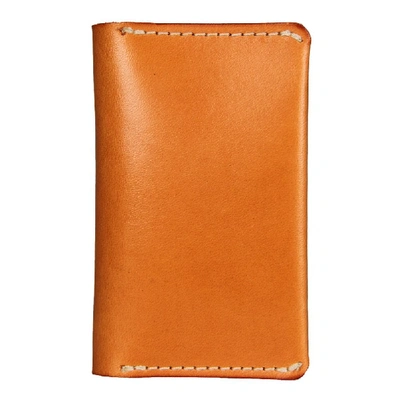 Shop Red Wing Card Holder Fold Wallet In Brown