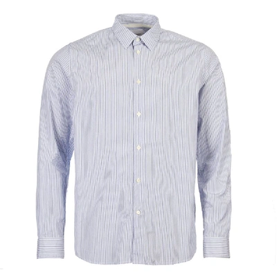 Shop Norse Projects Shirt Hans In Blue
