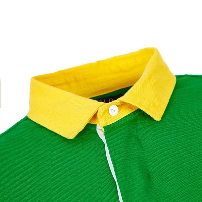 Shop Ralph Lauren Rugby Shirt In Green