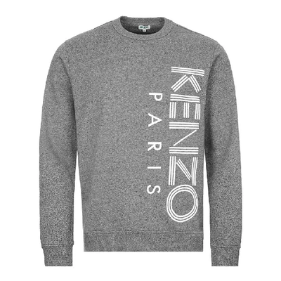 Shop Kenzo Sweatshirt Logo In Grey