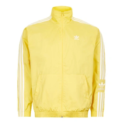 Shop Adidas Originals Track Top In Yellow