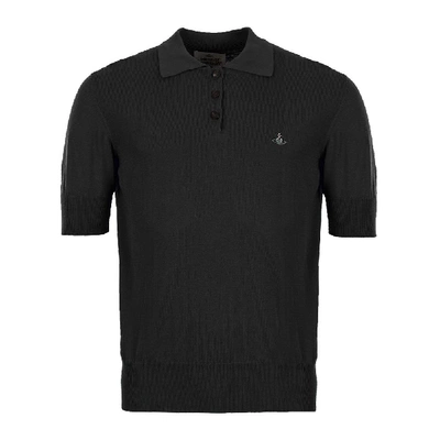 Shop Vivienne Westwood Polo Shirt – Black