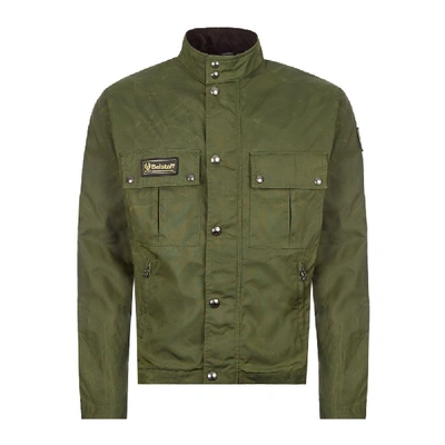 Shop Belstaff Jacket Instructor In Green