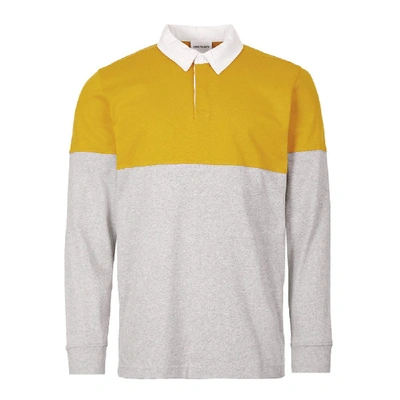 Shop Norse Projects Rugby Shirt – Yellow Colour Block