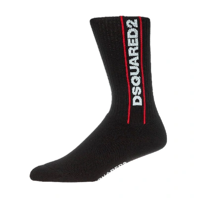 Shop Dsquared2 Socks In Black