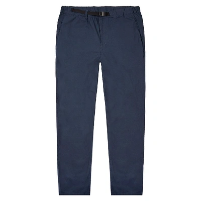 Shop Patagonia Trousers Gi In Navy