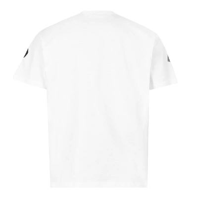 Shop Moncler T-shirt Maglia Logo In White