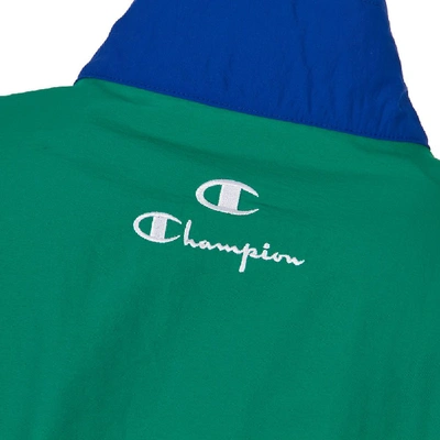 Shop Champion Track Jacket In Green