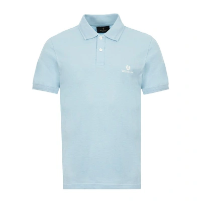 Shop Belstaff Polo Shirt In Blue