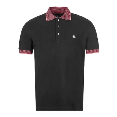 Shop Vivienne Westwood Polo Shirt In Black