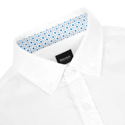 Shop Hugo Boss Athleisure Shirt Biado R In White