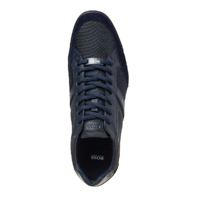 HUGO BOSS SATURN LOWP MX TRAINERS 