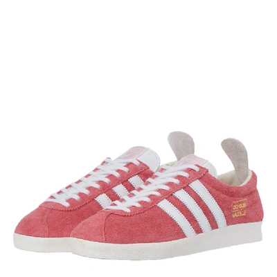 Shop Adidas Originals Gazelle Vintage Trainers In Pink