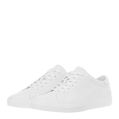 Polo Ralph Lauren Jermain Lux Leather Trainers In White