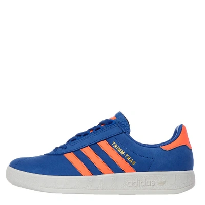 Adidas Originals Trimm Trab Trainers – Blue / Orange | ModeSens