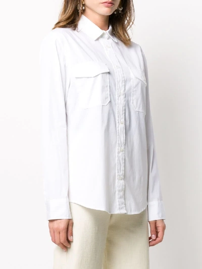 Woolrich Long-sleeve Shirt In White