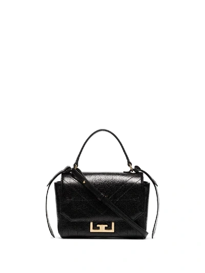 Shop Givenchy Eden Leather Mini Bag In Black