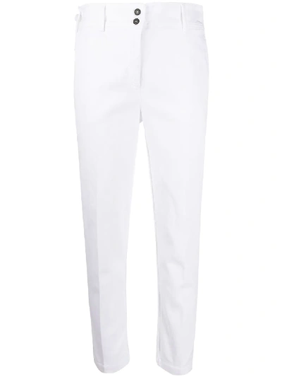 Shop N°21 Cropped Slim Trousers In White